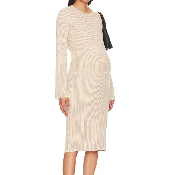 NWT Hatch The Lydia Sweater Dress in Sable, Sz 0 - Picture 1 of 13